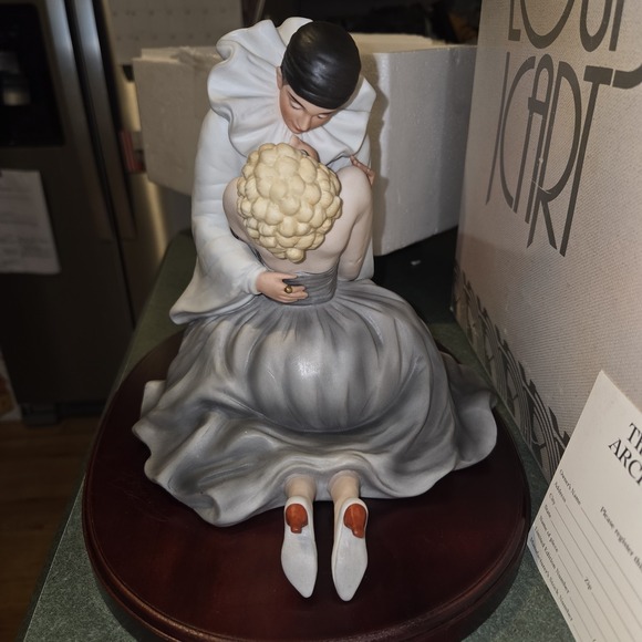 Louis Icart L'Etriente 1926 Figurine Heirloom Tradition #309/2500 w Cert - Picture 7 of 16